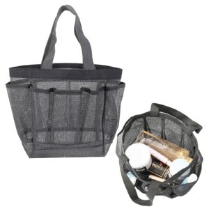 Portable Shower Storage Bag Quick-Drying Mesh Shower Bag Mesh Shower Caddy Tote For Bathrooms Space Saving & Lightweight For